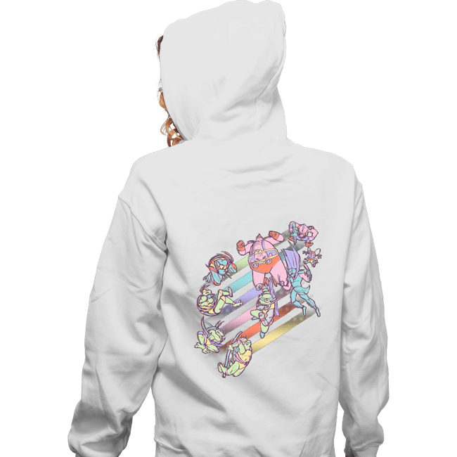 Daily_Deal_Shirts Zippered Hoodies, Unisex / Small / White Mutantz War
