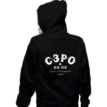 Load image into Gallery viewer, Daily_Deal_Shirts Zippered Hoodies, Unisex / Small / Black Galactic Punks
