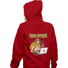 Load image into Gallery viewer, Shirts Zippered Hoodies, Unisex / Small / Red She Rants
