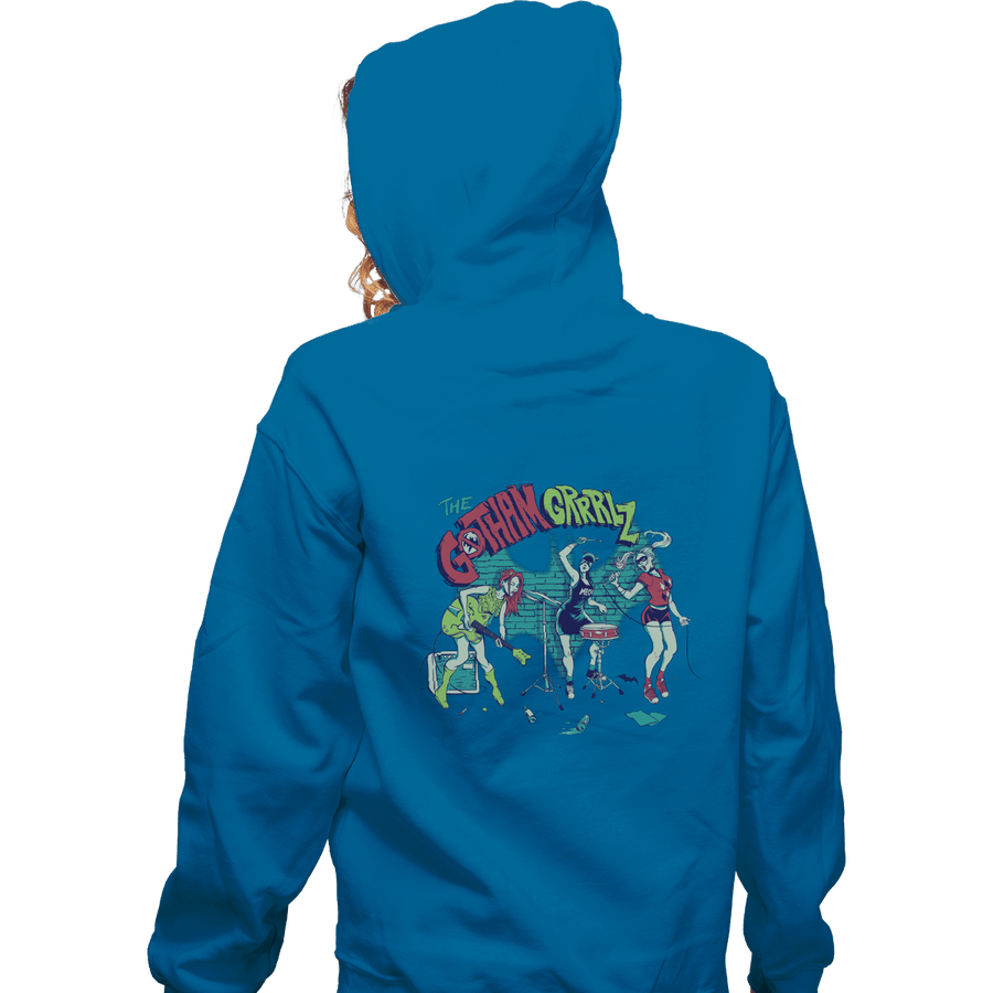 Secret_Shirts Zippered Hoodies, Unisex / Small / Royal Blue Gotham Grrrlz Secret Sale