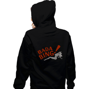 Shirts Zippered Hoodies, Unisex / Small / Black Bada Bing