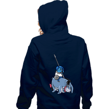 Load image into Gallery viewer, Shirts Zippered Hoodies, Unisex / Small / Navy I&#39;d Want One
