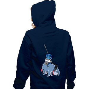 Shirts Zippered Hoodies, Unisex / Small / Navy I'd Want One