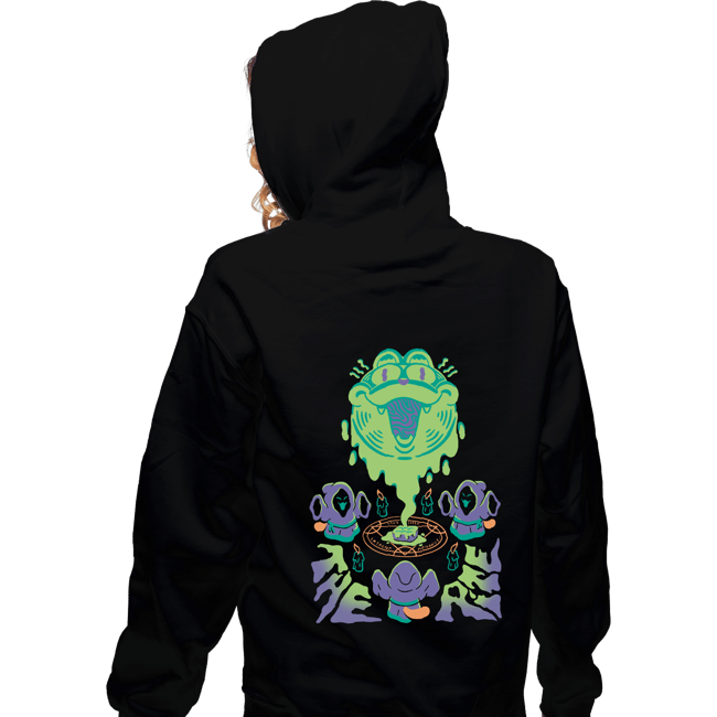 Daily_Deal_Shirts Zippered Hoodies, Unisex / Small / Black The Lasanga Rite