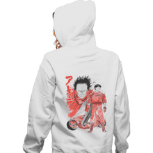 Load image into Gallery viewer, Shirts Pullover Hoodies, Unisex / Small / White Kaneda And Tetsuo Sumi-e
