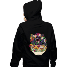 Load image into Gallery viewer, Daily_Deal_Shirts Zippered Hoodies, Unisex / Small / Black Ramen EVA
