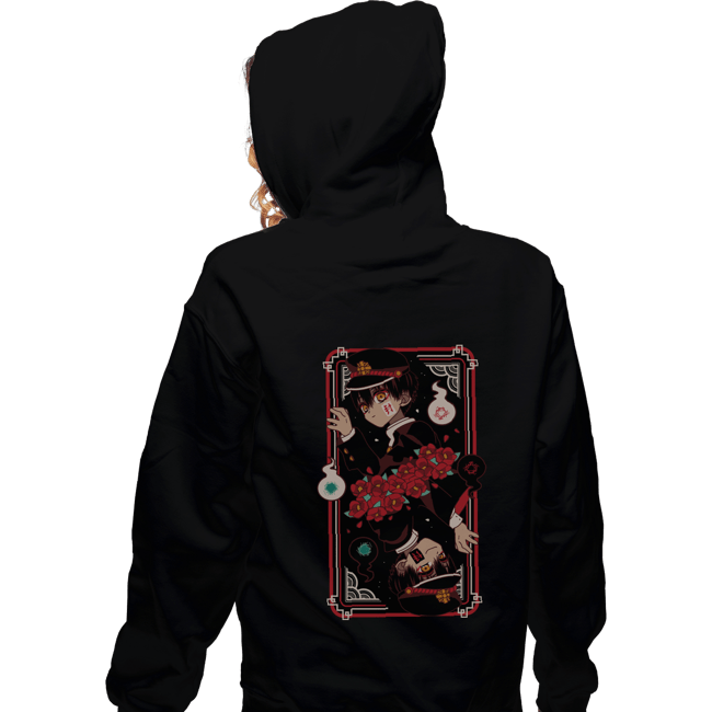 Daily_Deal_Shirts Zippered Hoodies, Unisex / Small / Black Toilet Ghost
