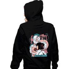 Load image into Gallery viewer, Daily_Deal_Shirts Zippered Hoodies, Unisex / Small / Black The Dragon
