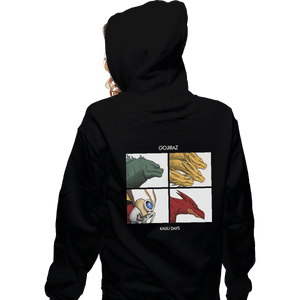 Shirts Zippered Hoodies, Unisex / Small / Black Gojiraz