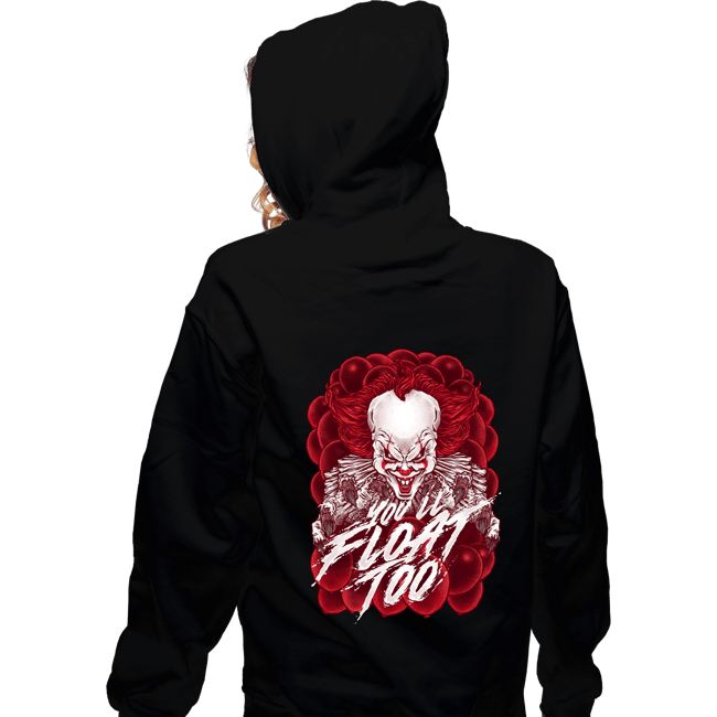 Secret_Shirts Zippered Hoodies, Unisex / Small / Black The Clown