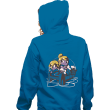 Load image into Gallery viewer, Shirts Zippered Hoodies, Unisex / Small / Royal Blue Valentines Pirates
