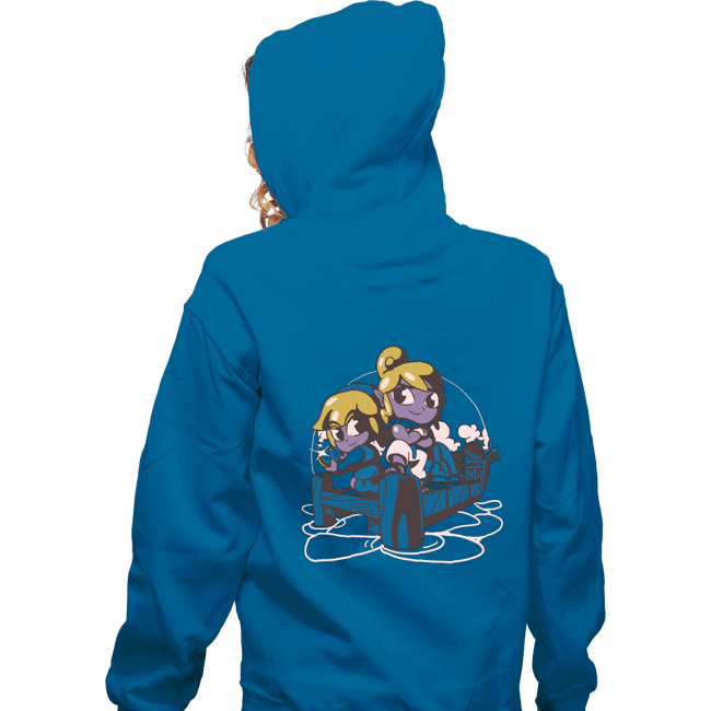 Shirts Zippered Hoodies, Unisex / Small / Royal Blue Valentines Pirates