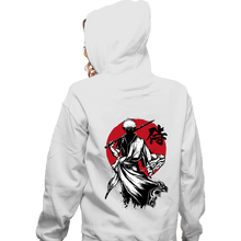 Load image into Gallery viewer, Daily_Deal_Shirts Zippered Hoodies, Unisex / Small / White Gintoki Sumi-e

