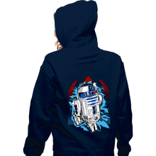 Load image into Gallery viewer, Shirts Zippered Hoodies, Unisex / Small / Navy R2 Tags
