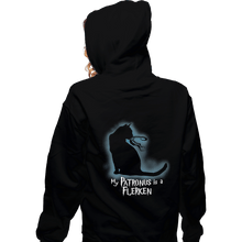 Load image into Gallery viewer, Shirts Zippered Hoodies, Unisex / Small / Black My Patronus Is A Flerken
