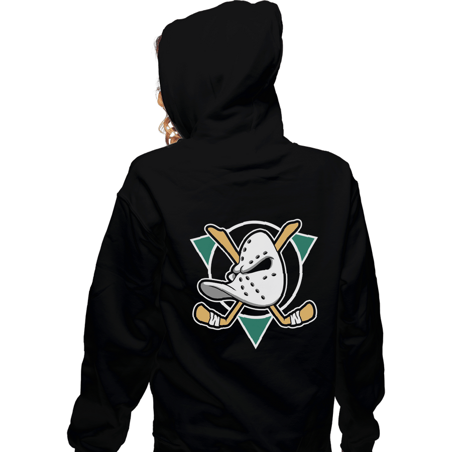 Secret_Shirts Zippered Hoodies, Unisex / Small / Black Ducks Fly Together
