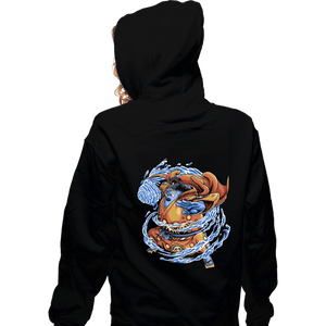 Daily_Deal_Shirts Zippered Hoodies, Unisex / Small / Black fishman Karate