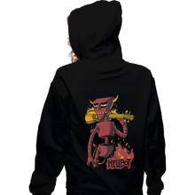 Load image into Gallery viewer, Shirts Zippered Hoodies, Unisex / Small / Black Hellbot
