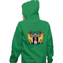 Load image into Gallery viewer, Shirts Zippered Hoodies, Unisex / Small / Irish Green Spirited Friends
