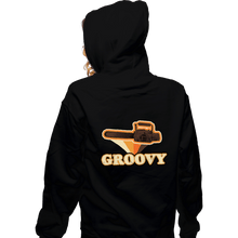 Load image into Gallery viewer, Shirts Zippered Hoodies, Unisex / Small / Black Groovy Tools
