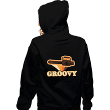Load image into Gallery viewer, Shirts Zippered Hoodies, Unisex / Small / Black Groovy Tools
