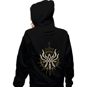 Shirts Zippered Hoodies, Unisex / Small / Black Sword Of Creation