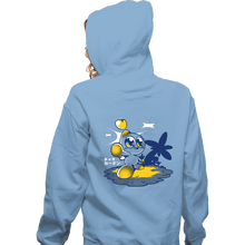 Load image into Gallery viewer, Shirts Zippered Hoodies, Unisex / Small / Royal Blue Chao Garden
