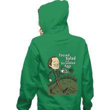 Load image into Gallery viewer, Shirts Zippered Hoodies, Unisex / Small / Irish Green Tossed Salad And Scrambled Eggs
