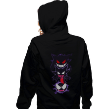 Load image into Gallery viewer, Shirts Zippered Hoodies, Unisex / Small / Black Ghostly Terror
