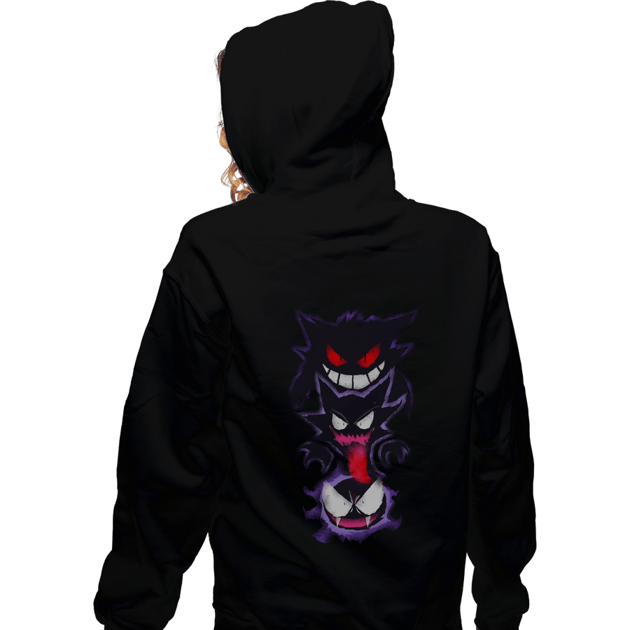 Shirts Zippered Hoodies, Unisex / Small / Black Ghostly Terror