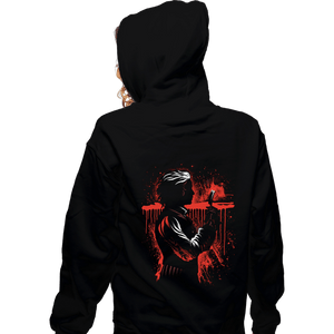 Daily_Deal_Shirts Zippered Hoodies, Unisex / Small / Black The Demon Barber