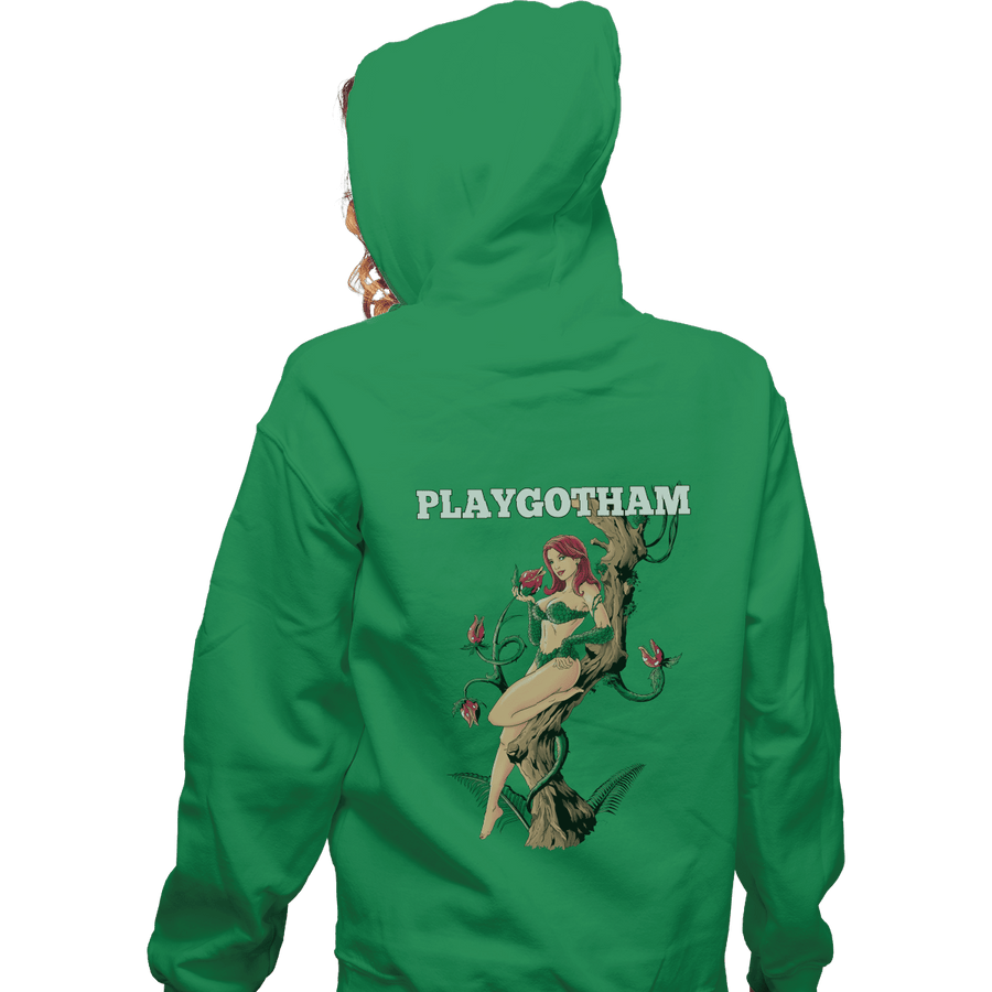 Shirts Zippered Hoodies, Unisex / Small / Irish Green Playgotham Ivy
