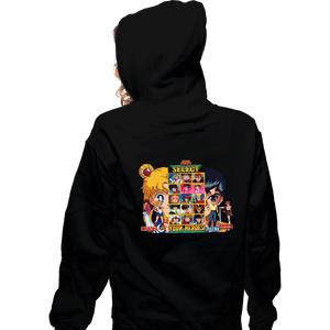 Shirts Zippered Hoodies, Unisex / Small / Black Select 90s Heroes