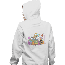 Load image into Gallery viewer, Shirts Zippered Hoodies, Unisex / Small / White Disencouchment
