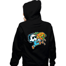 Load image into Gallery viewer, Secret_Shirts Zippered Hoodies, Unisex / Small / Black Super Halloween Boy
