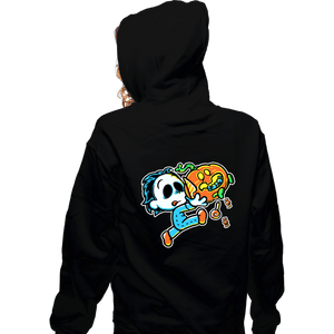 Secret_Shirts Zippered Hoodies, Unisex / Small / Black Super Halloween Boy