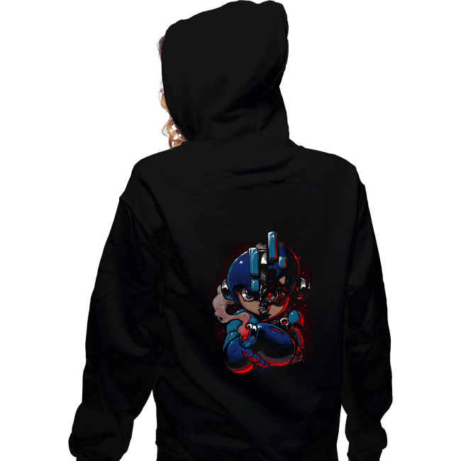 Secret_Shirts Zippered Hoodies, Unisex / Small / Black Mega-Terminator