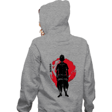 Load image into Gallery viewer, Shirts Zippered Hoodies, Unisex / Small / Sports Grey Crimson takemichi
