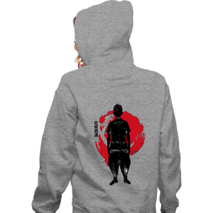 Shirts Zippered Hoodies, Unisex / Small / Sports Grey Crimson takemichi