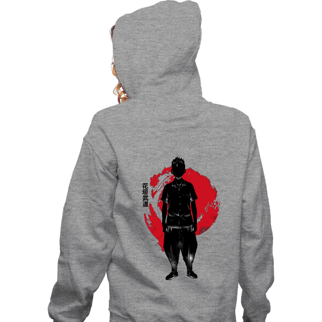 Shirts Zippered Hoodies, Unisex / Small / Sports Grey Crimson takemichi