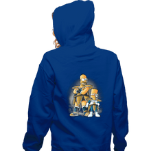 Load image into Gallery viewer, Daily_Deal_Shirts Zippered Hoodies, Unisex / Small / Royal Blue Arrival

