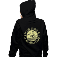 Load image into Gallery viewer, Shirts Zippered Hoodies, Unisex / Small / Black B Squad
