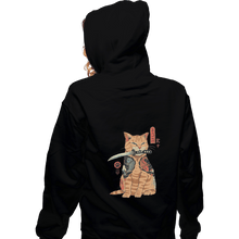 Load image into Gallery viewer, Shirts Pullover Hoodies, Unisex / Small / Black Catana
