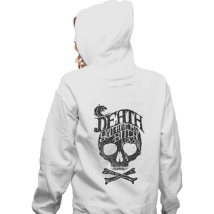 Shirts Zippered Hoodies, Unisex / Small / White Death Lover