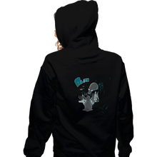 Load image into Gallery viewer, Secret_Shirts Zippered Hoodies, Unisex / Small / Black American Alien
