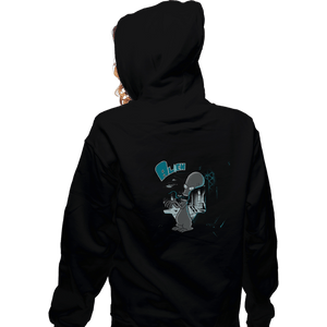 Secret_Shirts Zippered Hoodies, Unisex / Small / Black American Alien