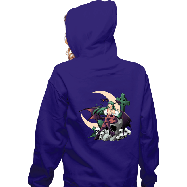 Secret_Shirts Zippered Hoodies, Unisex / Small / Violet The Night Warrior