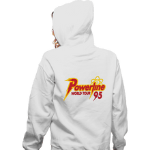 Load image into Gallery viewer, Daily_Deal_Shirts Zippered Hoodies, Unisex / Small / White Powerline Tour 95
