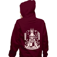 Load image into Gallery viewer, Secret_Shirts Zippered Hoodies, Unisex / Small / Maroon Freya Dragon Knight

