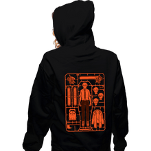 Load image into Gallery viewer, Daily_Deal_Shirts Zippered Hoodies, Unisex / Small / Black Denji Model Sprue
